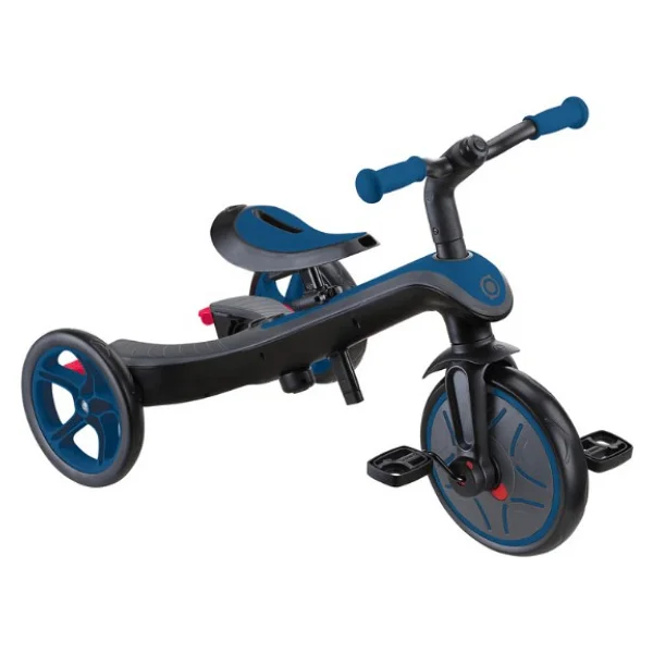 Globber Explorer Trike 4 İn 1 Kraliyet Mavisi Bebek Bisikleti - Görsel 6