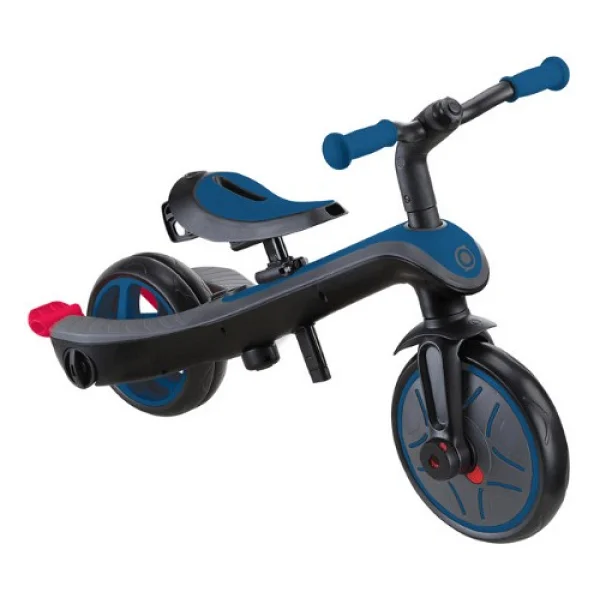 Globber Explorer Trike 4 İn 1 Kraliyet Mavisi Bebek Bisikleti - Görsel 7