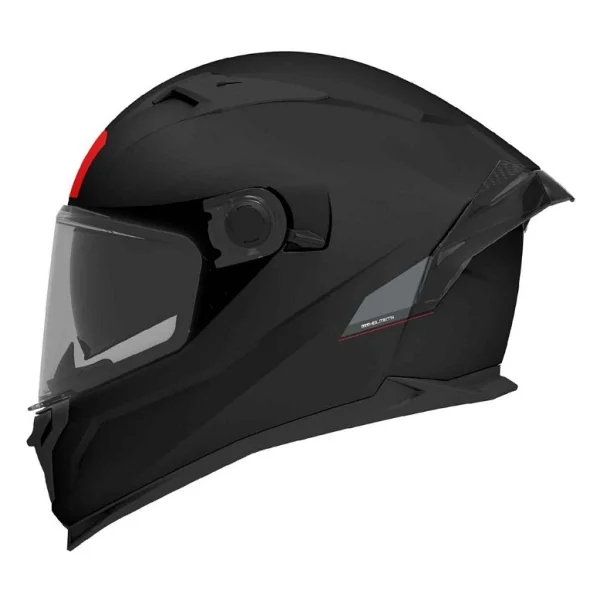 Mt Braker Sv Mat Siyah Full Face Motor Kaskı - Görsel 6