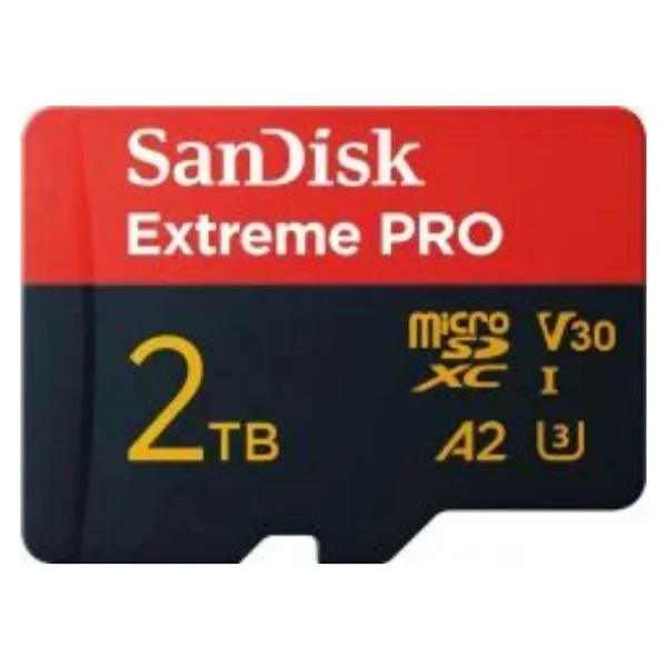 SanDisk Extreme Pro SDSQXCD-2T00-GN6MA UHS-I A2 V30 2 TB Micro SD Kart - Görsel 3