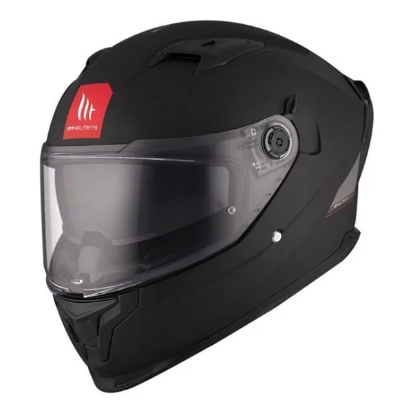 Mt Braker Sv Mat Siyah Full Face Motor Kaskı - Görsel 4