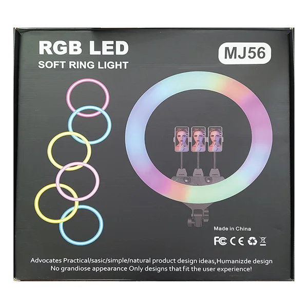 Nettech Mj56 Ringlight 22 Inç LED Işık - Siyah - Görsel 2