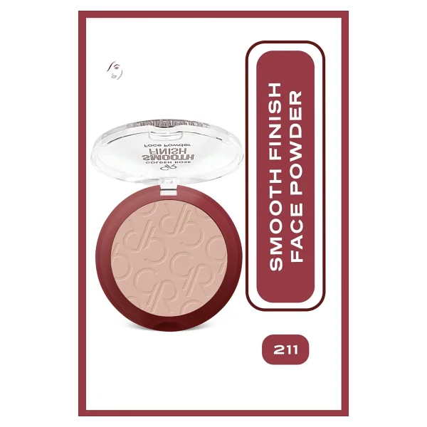 Golden Rose Smooth Finish Face 211 Natural Flesh Beige 12.5 gr Sabitleyici Pudra