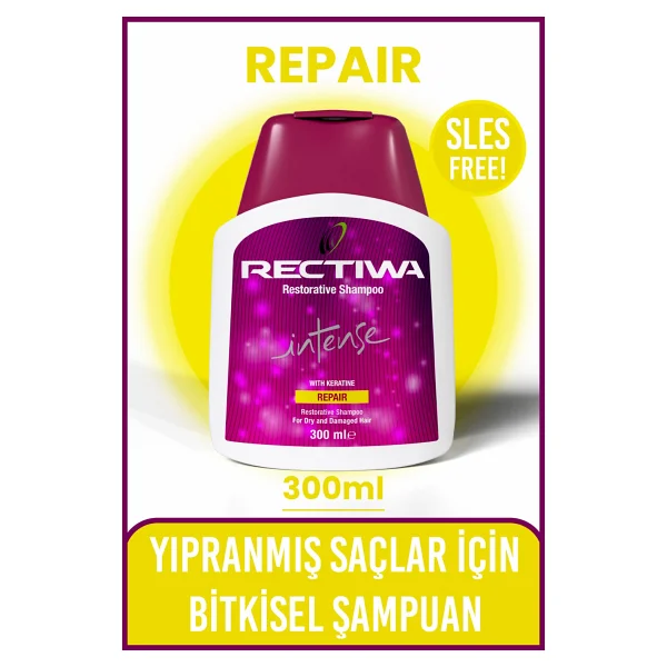 Rectiwa Intense Yıpranmış Saçlar İçin Şampuan 300 Ml - Görsel 2