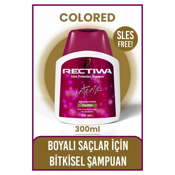 Rectiwa İntense Boyalı Saçlar İçin Şampuan 300 Ml - Görsel 5