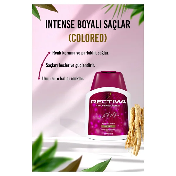 Rectiwa İntense Boyalı Saçlar İçin Şampuan 300 Ml - Görsel 2