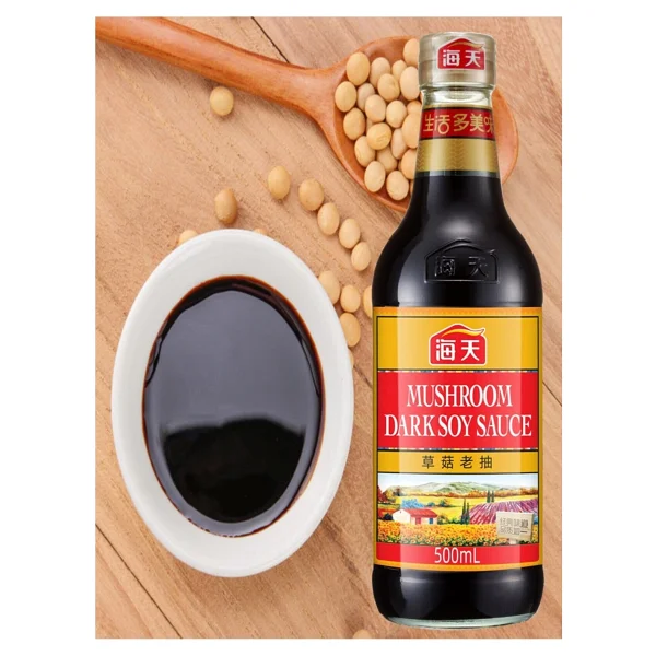Haday Mantarlı Koyu Soya Sosu - 500ml - 500 Ml - Görsel 2