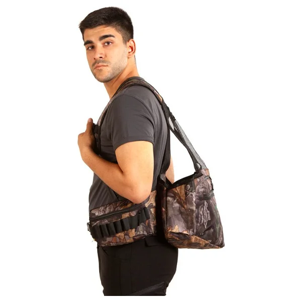 Hunthink Vestpack Orman Kamuflaj Çantalı Avcı Yeleği - Görsel 4