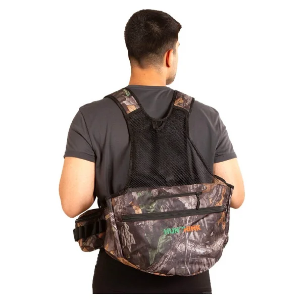Hunthink Vestpack Orman Kamuflaj Çantalı Avcı Yeleği - Görsel 5