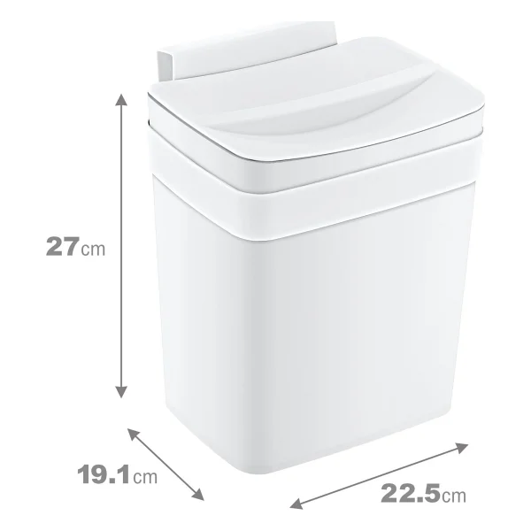 Smartware Soft Askılı Çöp Kutusu 8,5 Lt - Görsel 2