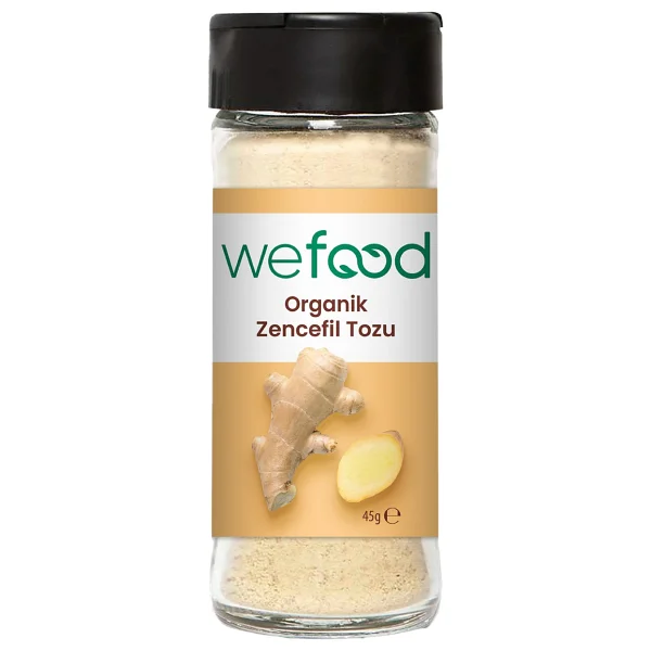 Wefood Organik Zencefil Tozu 45 Gr - Görsel 5