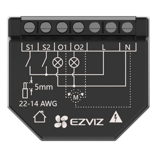 Ezviz T36 Cs-T36-R100-Wm Wi-Fi Akıllı Röle - Görsel 6