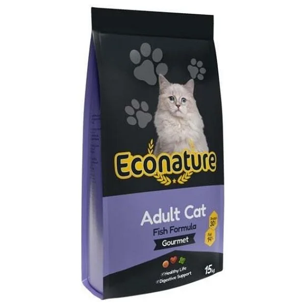 Econature Gurme Balıklı 15 Kg Yetişkin Kedi Maması - Görsel 2