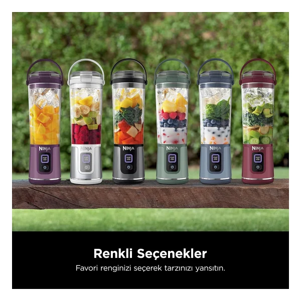 Ninja Blast Bc151eubk Siyah Şarjlı Smoothie Blender - Görsel 10