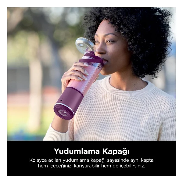 Ninja Blast Bc151eupr Mor Şarjlı Smoothie Blender - Görsel 6