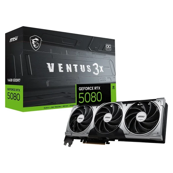 Msı RTX 5080 16g Ventus 3x Oc G5080-16v3c 256 Bit Gddr7 16 GB Ekran Kartı - Görsel 6