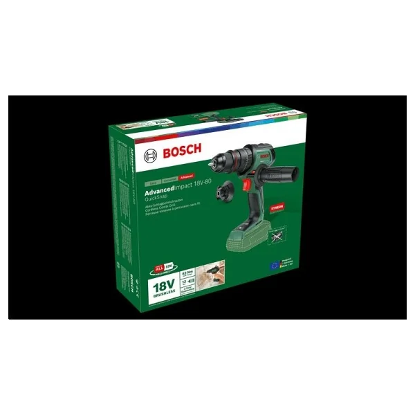Bosch Advancedımpact 18v-80 Aküsüz Quicksnap Matkap - Görsel 3