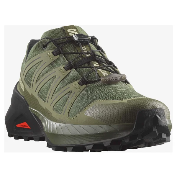 Salomon Speedcross Peak L47948700 Haki Erkek Koşu Ayakkabısı - Görsel 4