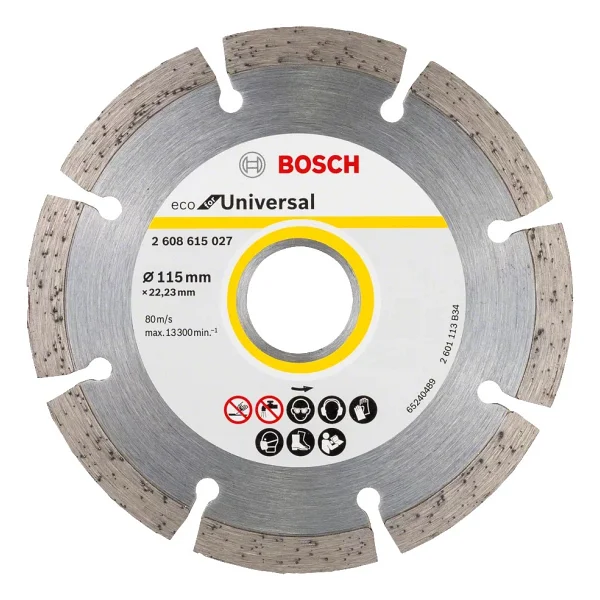 Bosch 2608615027 115 Mm Eco For Universal Elmas Kesme Diski - Görsel 2