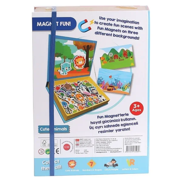 Fisher Price Baby Cute Animals Puzzle 13408 - Görsel 2