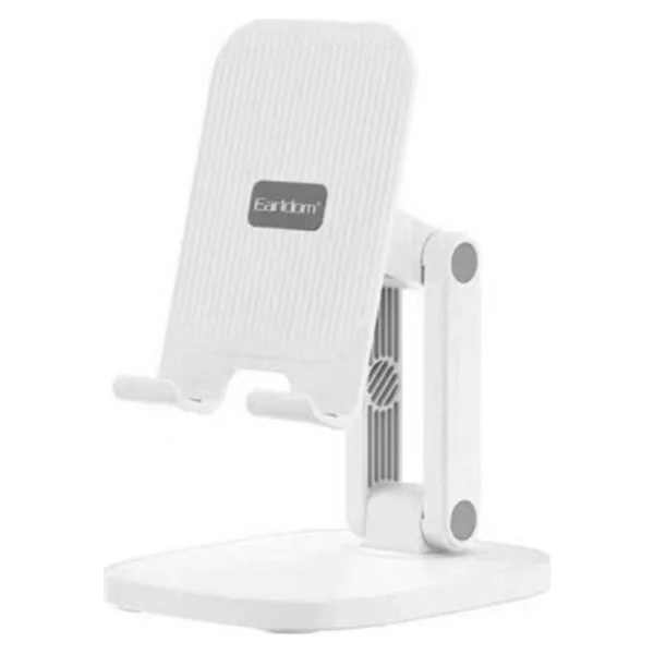 Earldom Eh218 Ayarlanabilir Katlanabilir Masaüstü Telefon Ve Mini Tablet Tutucu Siyah - Görsel 5