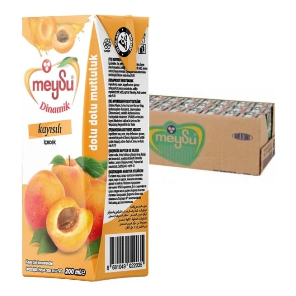 Meysu 200 Ml 27'li Paket Kayısı Nektarı - Görsel 2