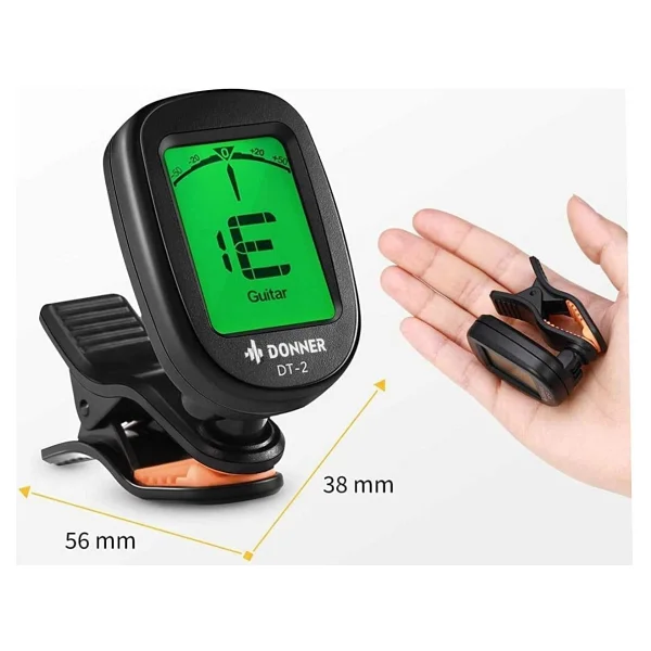 Donner Dt-2 Clip On Tuner - Görsel 3