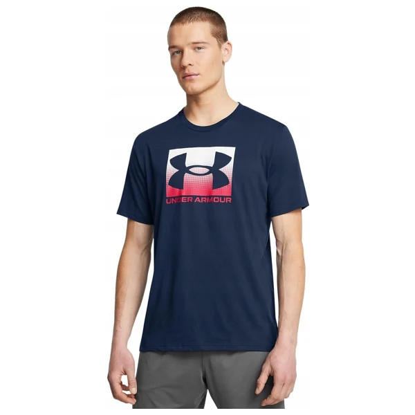 Under Armour Boxed Sports Updated 1386793 Kısa Kollu Bisiklet Yaka Erkek Tişört - Görsel 5