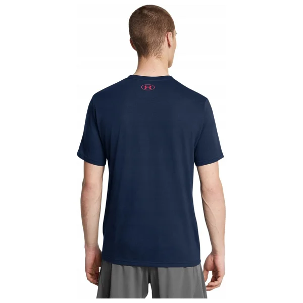 Under Armour Boxed Sports Updated 1386793 Kısa Kollu Bisiklet Yaka Erkek Tişört - Görsel 2