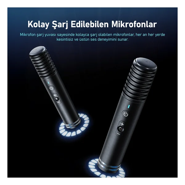 Ikarao Shell S1 Partybox RGB Bluetooth Hoparlör - Görsel 7
