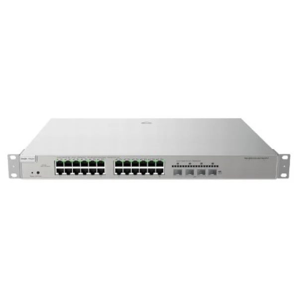 Ruijie RG-NBS5100-24GT4SFP-P 24 Port 10/100/1000 Mbps Gigabit Switch - Görsel 2