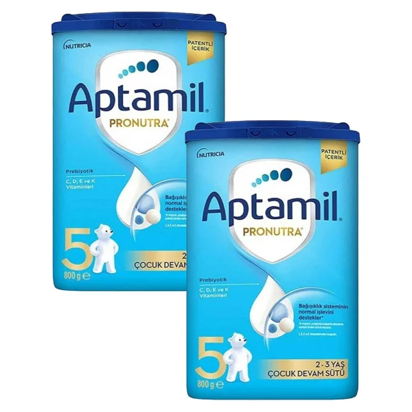 Aptamil 5 Çocuk Devam Sütü 800 Gr 2 Adet - Görsel 2