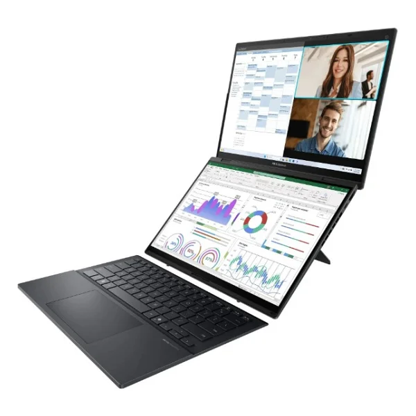 Asus Zenbook Duo Ux8406ca-Pz210w Ultra 9 285h 32 GB 2 TB SSD Arc 140t 14" W11h İkisi Bir Arada Notebook - Görsel 10