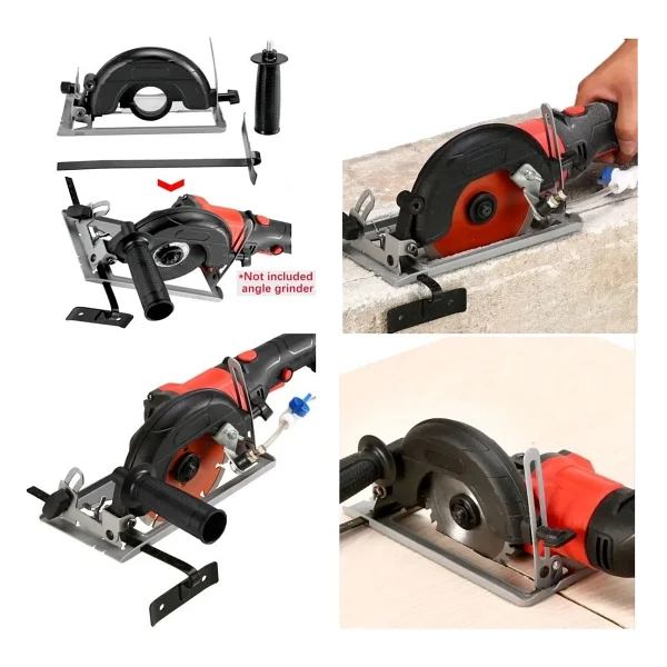Spiral Avuç Taşlama Makinası İçin Destek Braketi 45° Açılı Ayarlanabilir Taşlama Standı Destek Sacı - Görsel 5