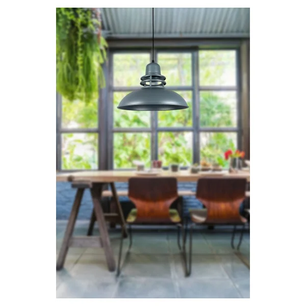 LEGACY Fener Özel Tasarım Modern Salon - Mutfak - Cafe Antrasit Tekli Sarkıt Avize - Görsel 7