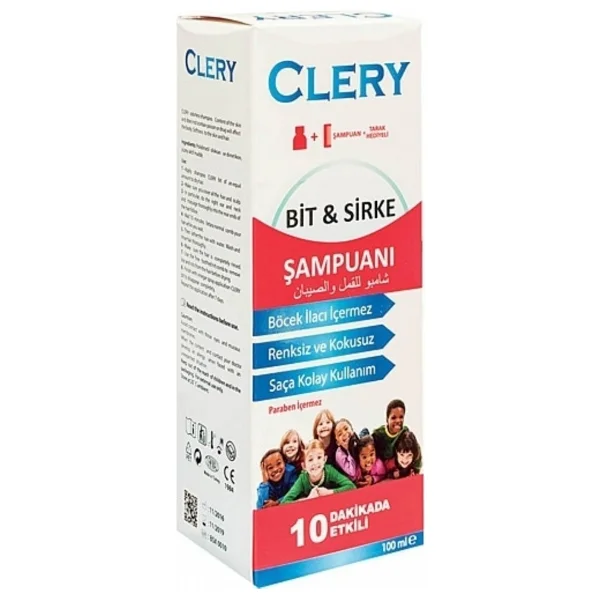 Clery Bit Ve Sirke Şampuanı 100 Ml - Görsel 2