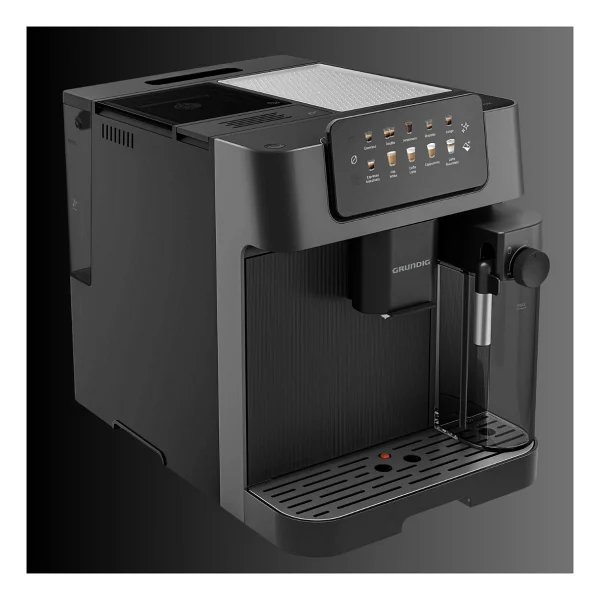 Grundıg Coffee Entegre Süt Hazneli Tam Otomatik Espresso Makinesi - Siyah - Görsel 4