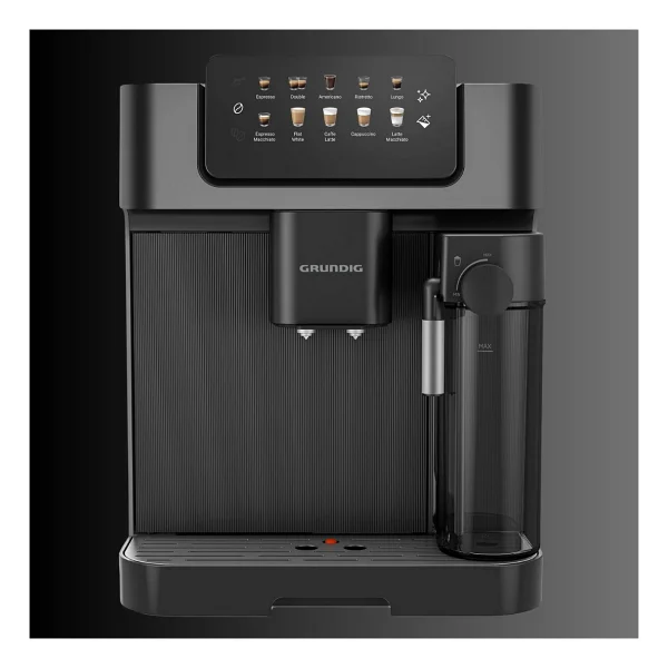 Grundıg Coffee Entegre Süt Hazneli Tam Otomatik Espresso Makinesi - Siyah - Görsel 5