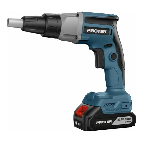 Proter Pst 927 Sc Çift Akü 2 Ah Alçıpan Vidalama Makinesi - Görsel 3