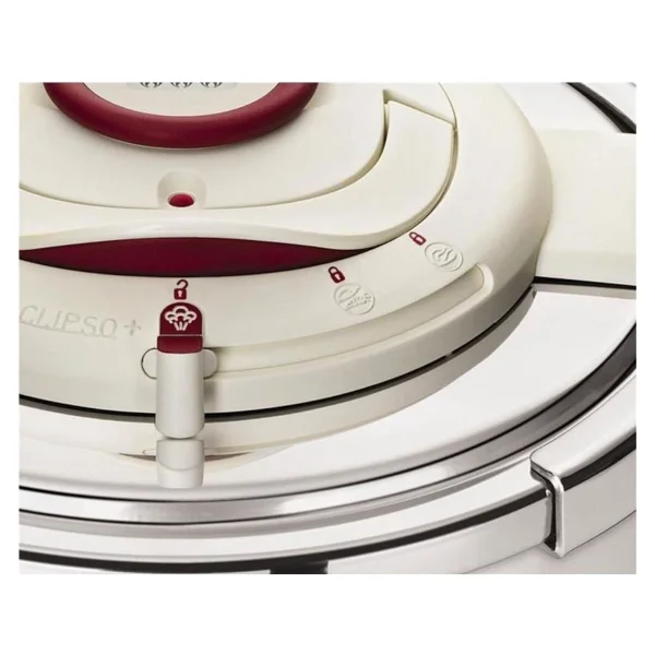Tefal Düdüklü Tencere 6 L - Gri - Kırmızı - Görsel 5