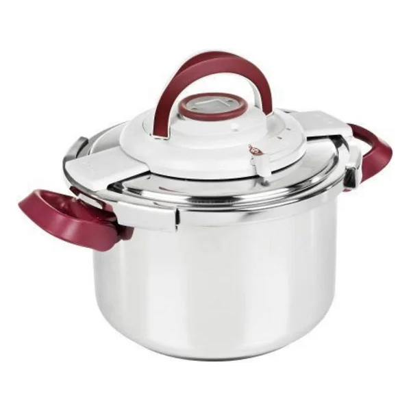 Tefal Düdüklü Tencere 6 L - Gri - Kırmızı - Görsel 3
