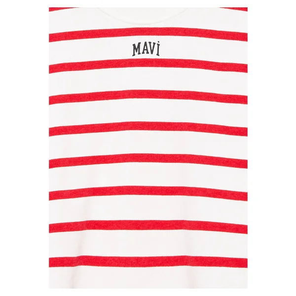 Mavi Logo Baskılı 7s10038-82054 Kırmızı Çocuk Sweatshirt - Görsel 5