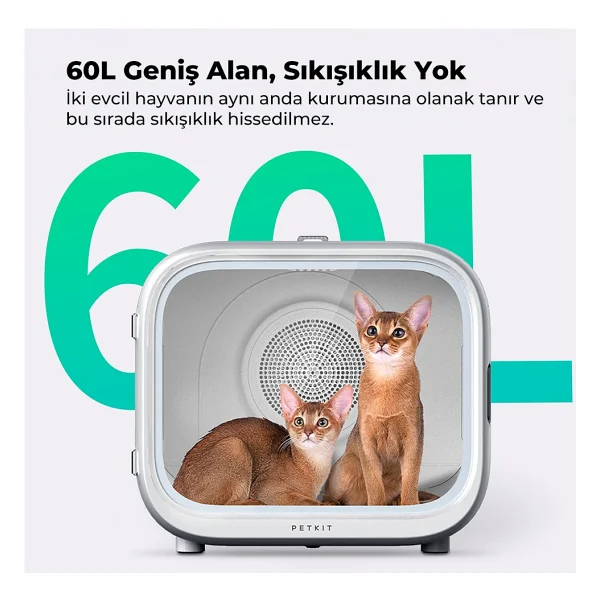 Petkit Evcil Hayvan Akıllı Kurutma Makinesi - Görsel 3