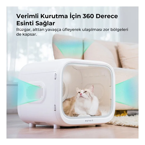 Petkit Evcil Hayvan Akıllı Kurutma Makinesi - Görsel 4