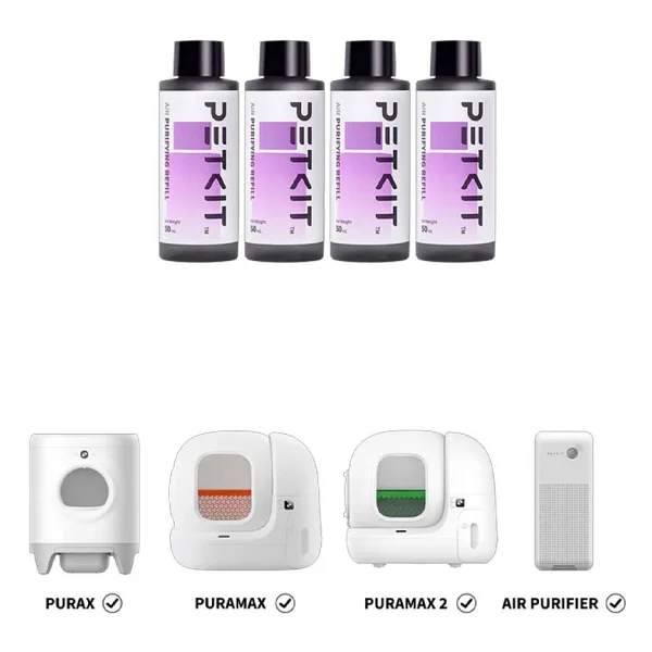 Petkit Pura Air 4x50 Ml Akıllı Sprey Yedek Likiti - Görsel 5