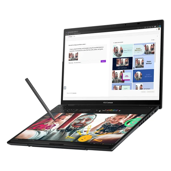 Asus Zenbook Duo Ux8406ca-Pz208w Intel Core Ultra 9 285h 32gb 2tb SSD Windows 11 Home 14" OLED Taşınabilir Bilgisayar - Gri - Görsel 8