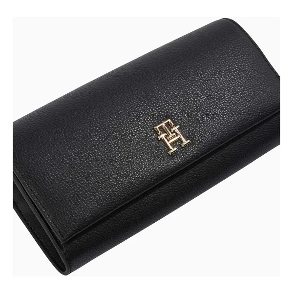 Tommy Hilfiger Legacy Flap Large Cüzdan - Siyah - Görsel 4