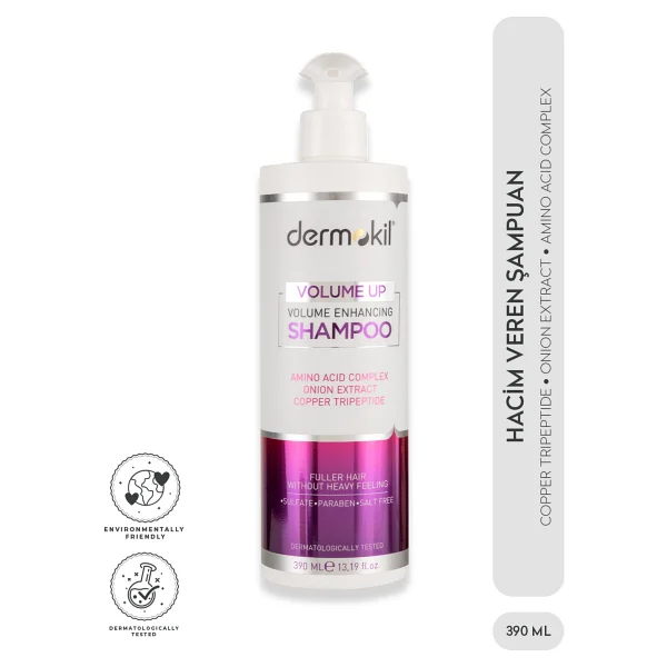 Dermokil Hacim Veren Şampuan 390 Ml - Görsel 5