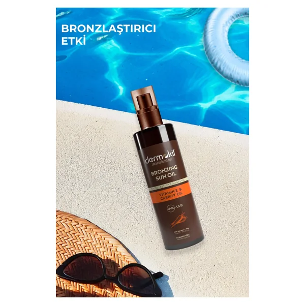 Dermokil Bronzlaştırıcı Yağ 200 Ml - Görsel 3