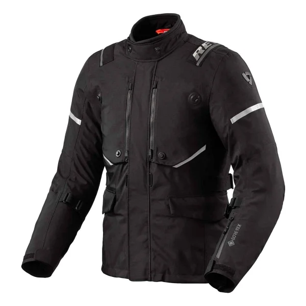 Revit Vertical Gore-Tex Siyah Motosiklet Montu - Görsel 6